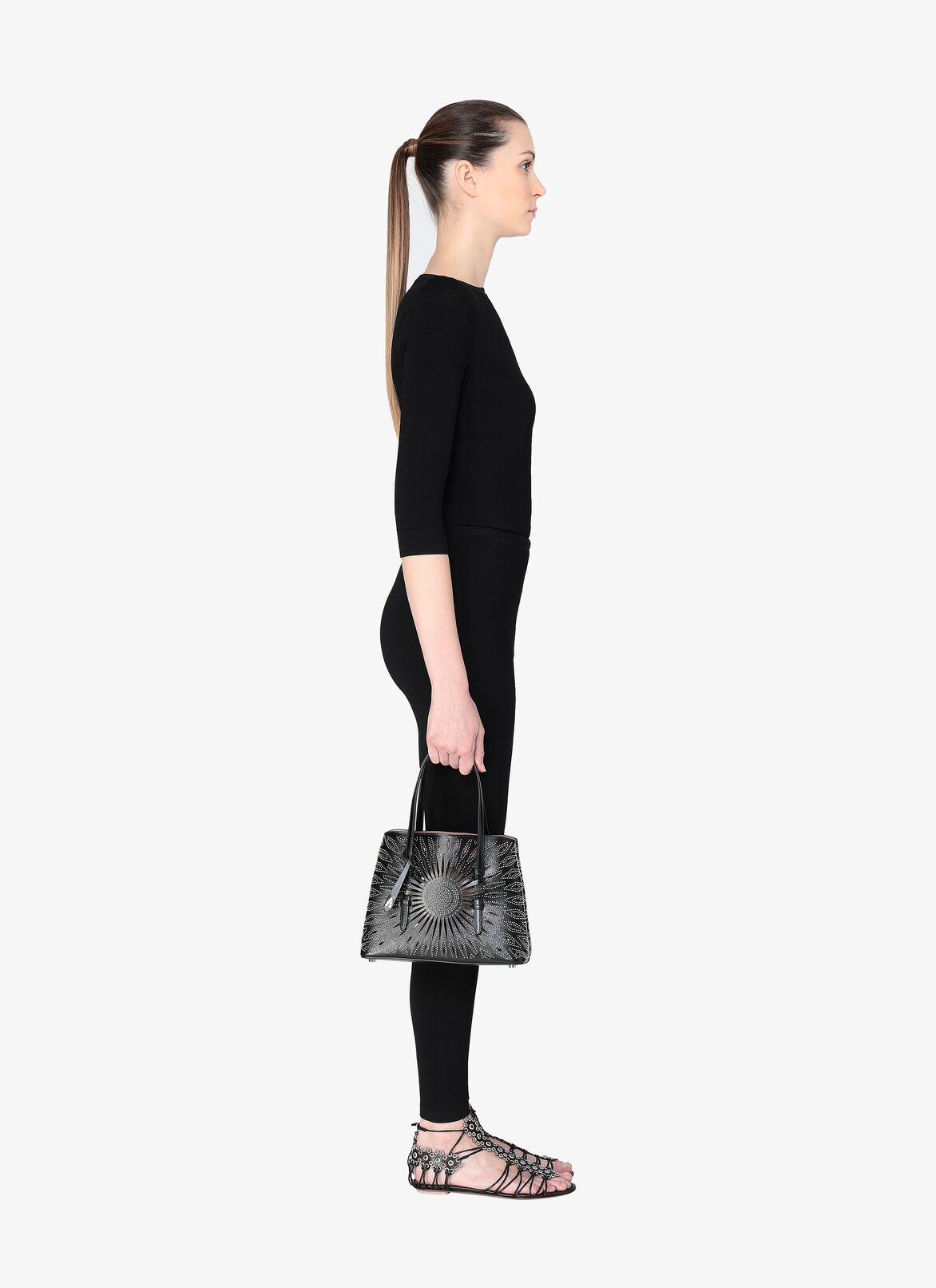 Handbags ALAÏA BLACK HANDBAGS